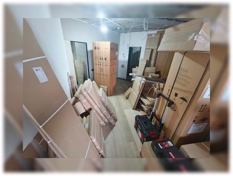 Доставка готовой мебели заказчику