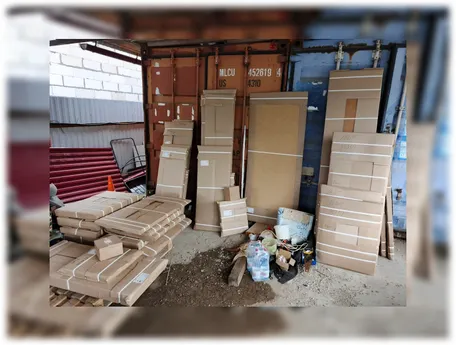 Доставка готовой мебели заказчику